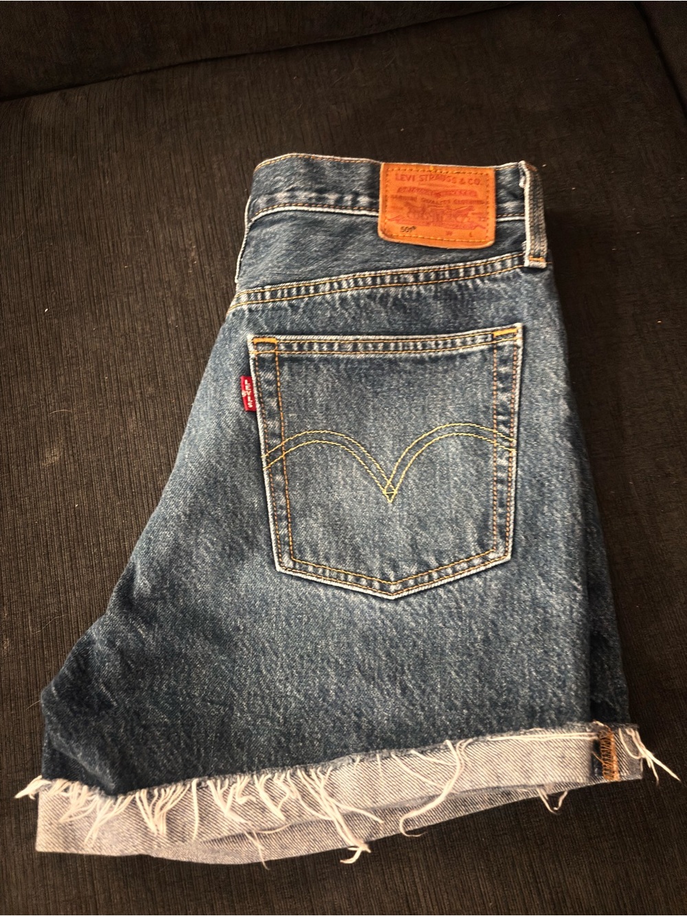 Levi's 501 Mid Rise Cutoff Shorts Brand New
